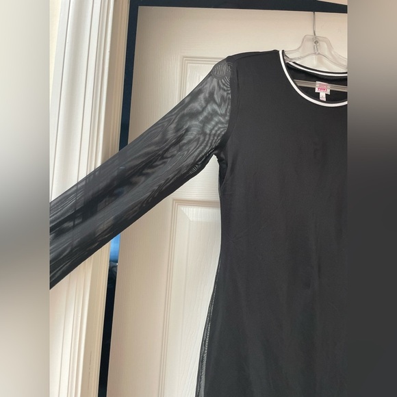 Juicy Couture long sleeve mesh dress women’s size S - Picture 3 of 6